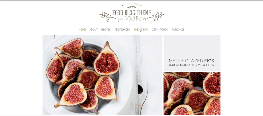 Tema Blog Makanan