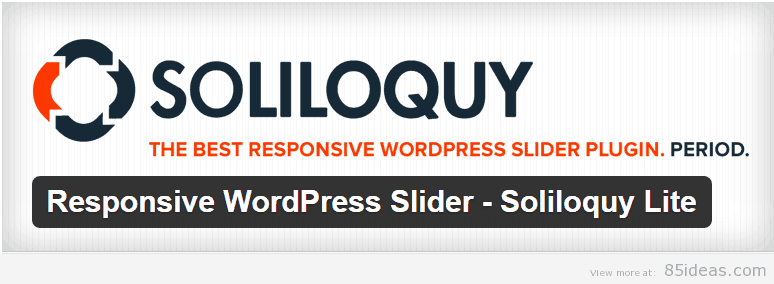 SoliloquyLiteによるWordPressスライダー