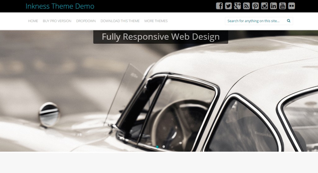 Inkness WordPress Theme