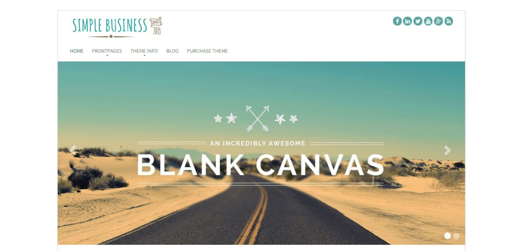 Simple Business Theme