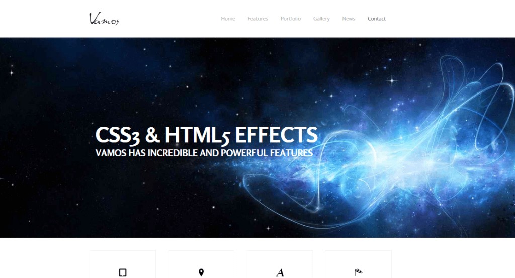Vamos WordPress Business Theme