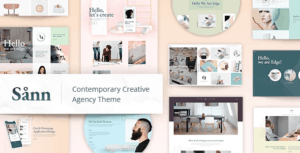 Sann - Design Portfolio Theme