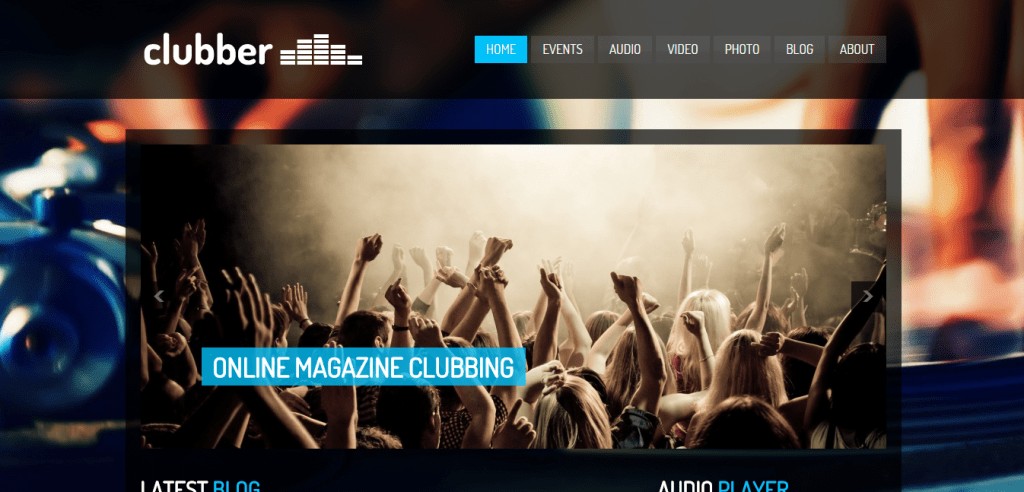 Motyw Clubber WordPress