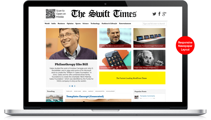 Tema Swift New-News-Paper-Layout