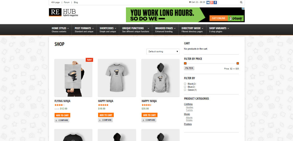 ReHub Store Theme - Best Amazon Affiliate WordPress Themes