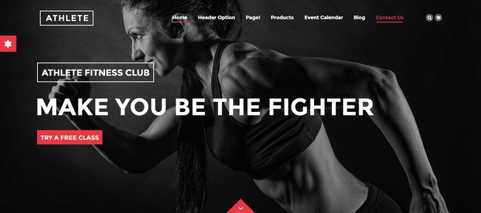 15 Athlete – Just another WordPress theme