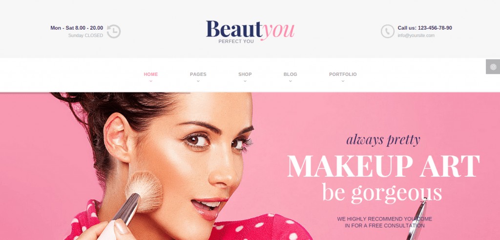 Beauty Salon Theme - Best Hair Salon/Beauty WordPress Themes