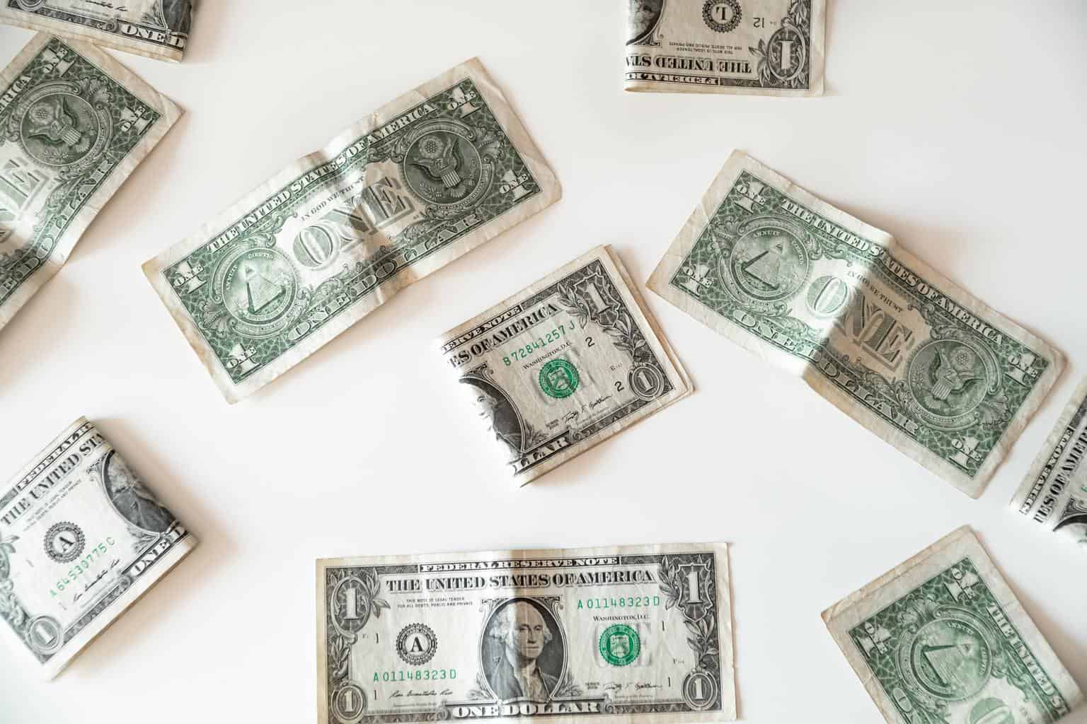 Ein-Dollar-Scheine