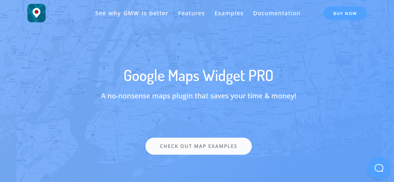 Google 지도 위젯 PRO