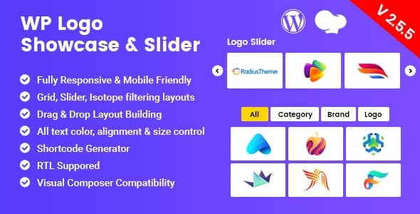 Los 12 mejores complementos de exhibición de logotipos de WordPress 2021