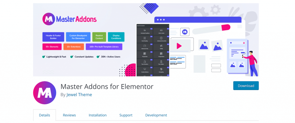 migliori plugin per addon di WordPress per Elementor