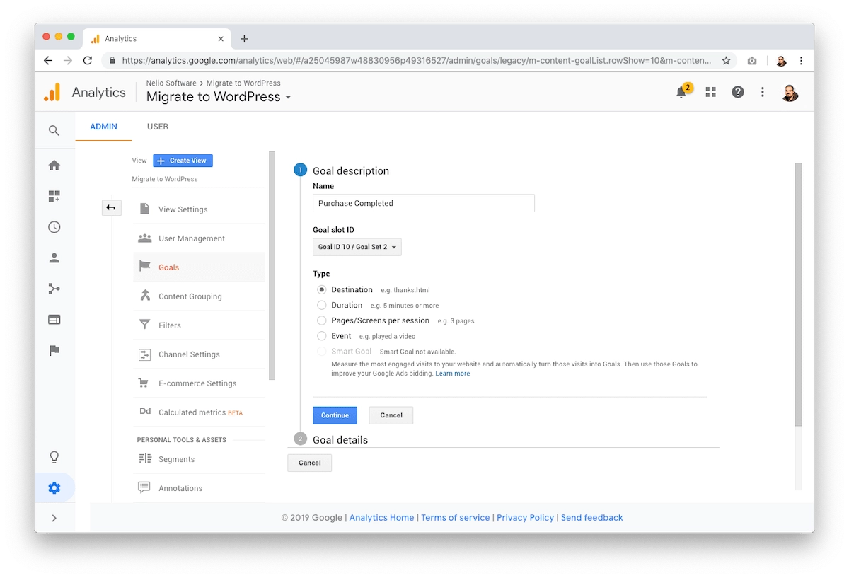 使用 Google Analytics，您可以衡量有多少訪問者訪問了某個頁面（在按特定順序訪問其他頁面之後）。通過這種方式，我們可以衡量轉化漏斗的質量。
