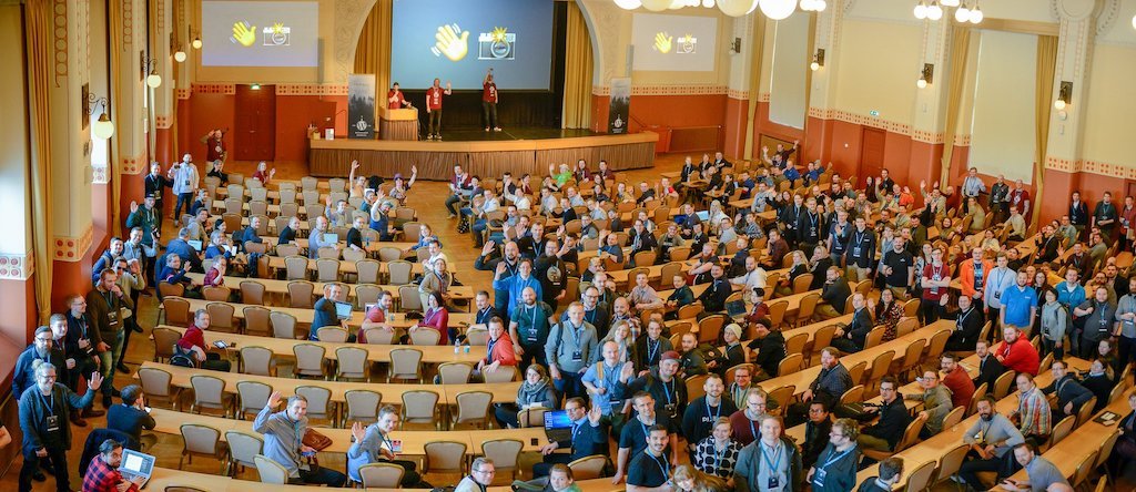 ภาพผู้เข้าร่วมงาน WordCamp Nordic 2019