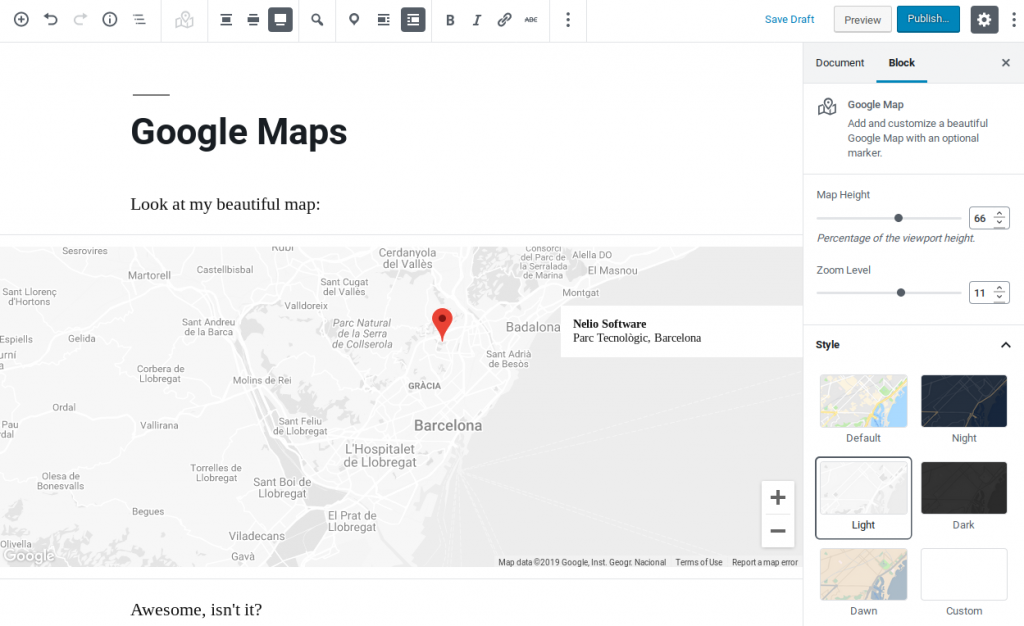 Скриншот Nelio Maps
