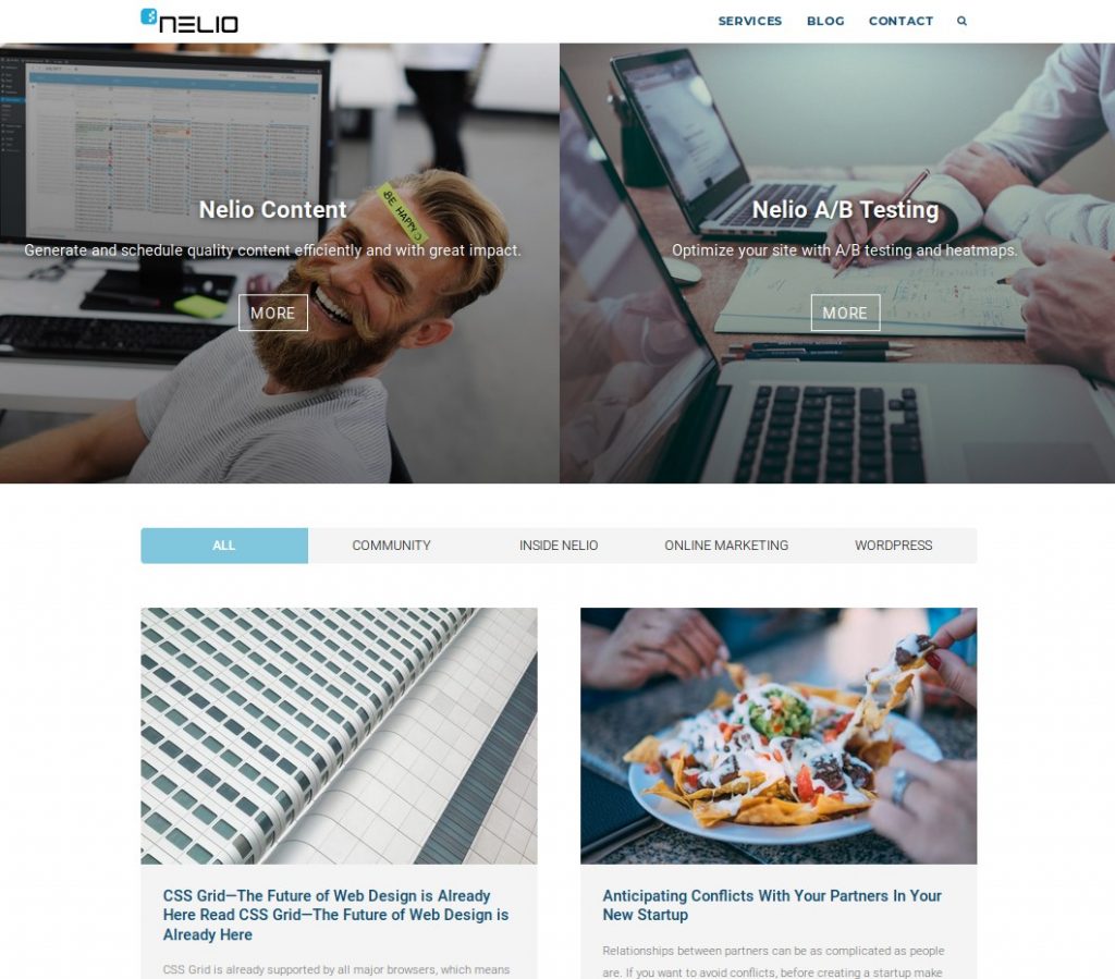 ブログのスクリーンショット(テーマ2016-2018)