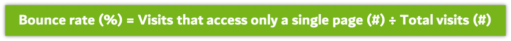 Qu'est-ce que le taux de rebond dans Google Analytics et comment le vérifier 1 how to calculate bounce rate