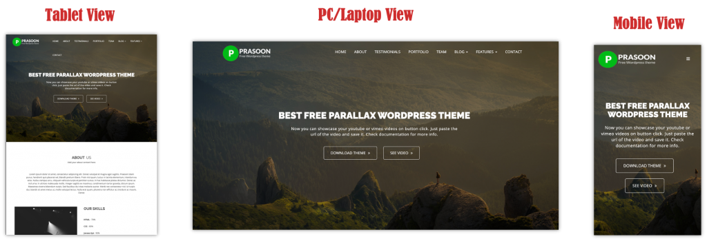 Top 6 Responsive WordPress Themes for Your Business Site 5