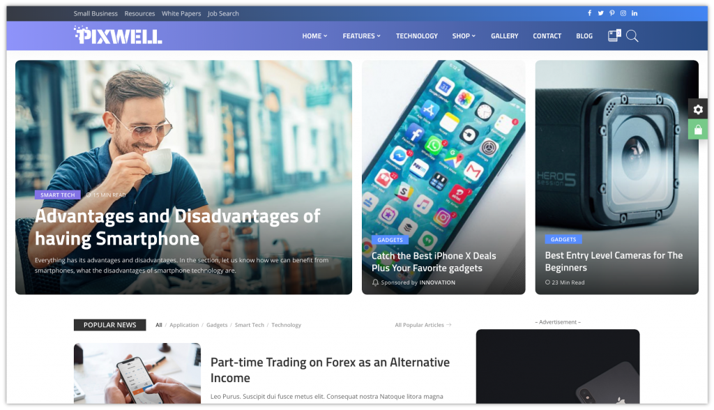 Top 5 WordPress Magazine Themes You Must Try in 2022 4