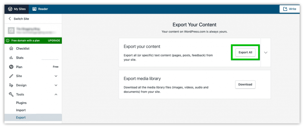 Learn How to Export a WordPress Site in the Best Ways 4