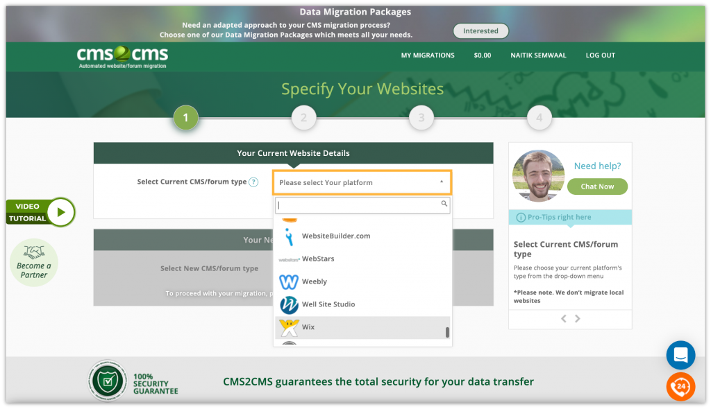 Use CMS2CMS Plugin to Effectively Migrate Website to WordPress 4