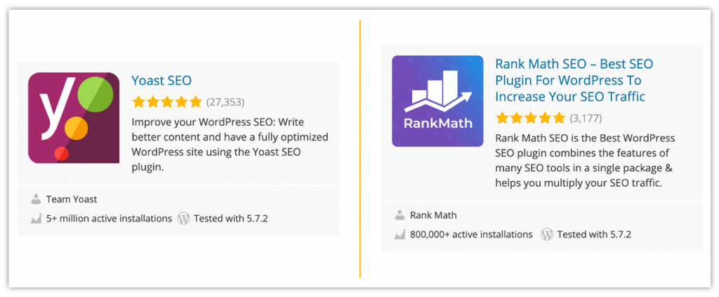 Yoast SEO vs Rank Math