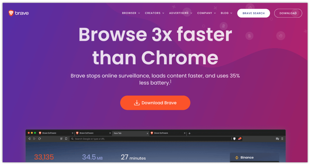 2022년에 사용해야 할 가장 안전한 웹 브라우저 7가지 3 Brave Browser