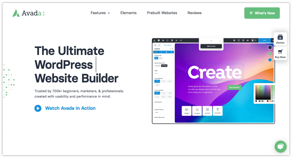 2022년에 시도해야 할 20가지 최고의 WordPress 테마 14 avada-wordpress-theme