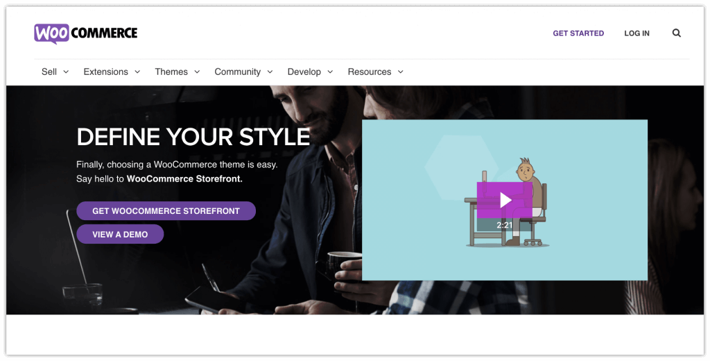 2022년에 시도해야 할 20가지 최고의 WordPress 테마 10 storefront-wordpress-theme