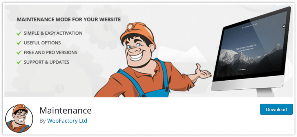 あなたのウェブサイトのためのベスト15の必須のWordPressプラグイン15 Maintenance WordPress Plugin