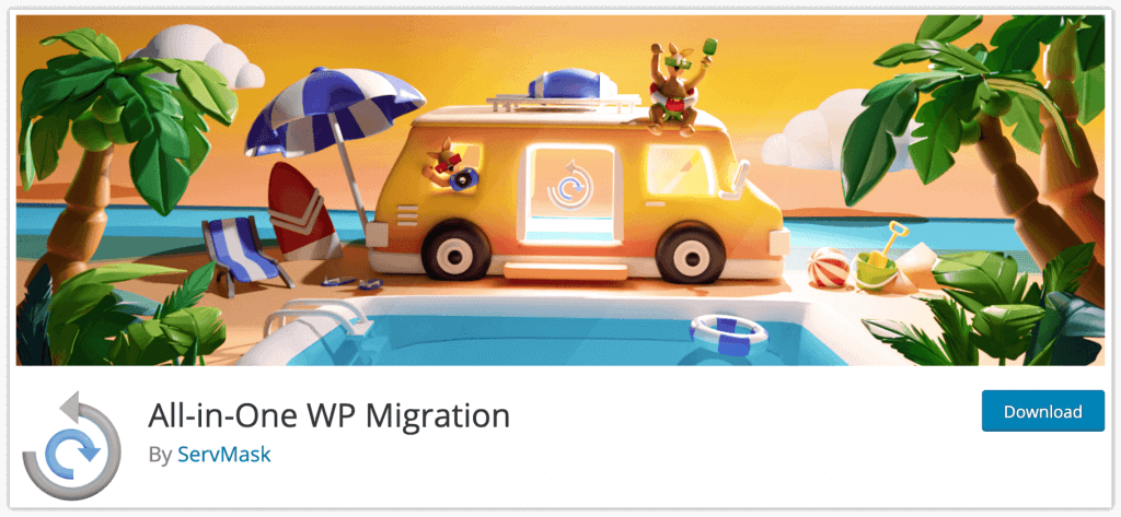 あなたのウェブサイトのためのベスト15の必須のWordPressプラグイン7 All in one WP migration plugin