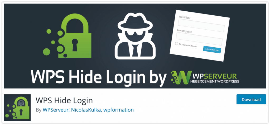 あなたのウェブサイトのためのベスト15の必須のWordPressプラグイン11 WPS Hide Login Plugin