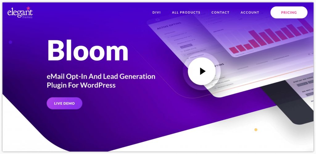 Los 15 mejores complementos emergentes de WordPress para el sitio web de su empresa 4 Bloom Plugin