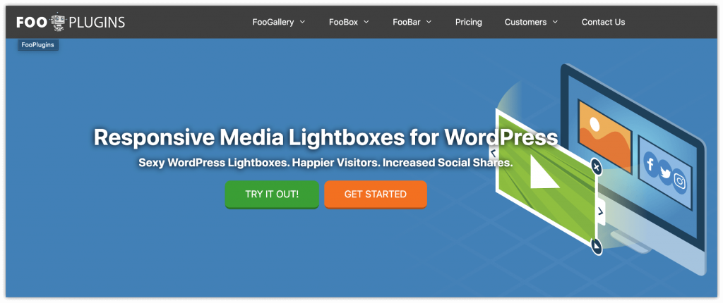 Los 15 mejores complementos emergentes de WordPress para el sitio web de su empresa 7 FooBox Plugin