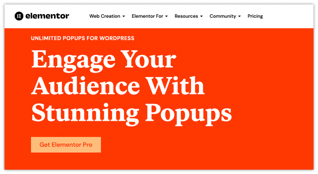 Los 15 mejores complementos emergentes de WordPress para el sitio web de su empresa 1 Elementor Pro Plugin