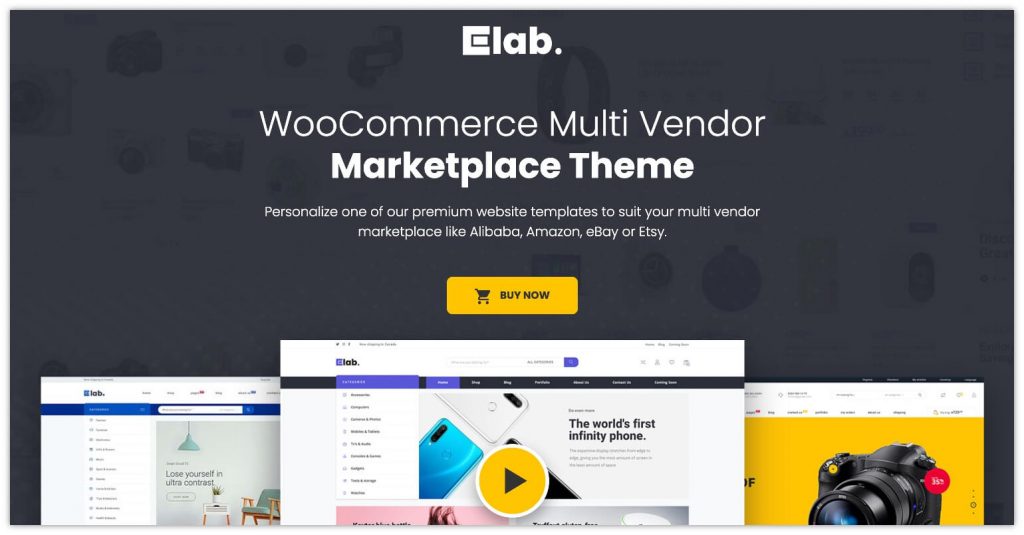 전자 상거래 상점을 위한 20가지 최고의 WooCommerce 테마 20 Elab WooCommerce Theme by StylemixThemes