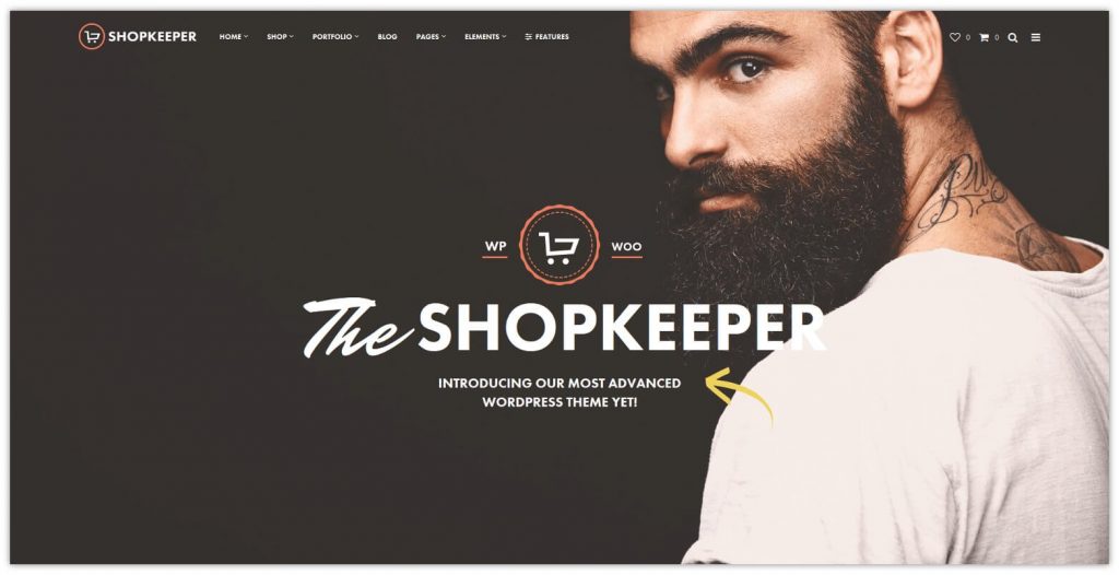 전자 상거래 상점을 위한 20가지 최고의 WooCommerce 테마 11 Shopkeeper WooCommerce Theme by getbowtied