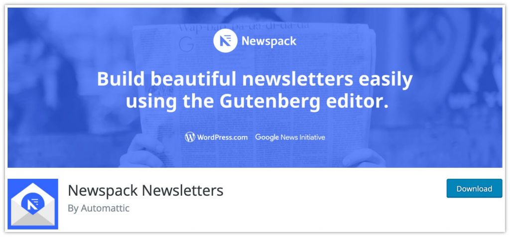 Newspack Newsletters Plugin by Automattic