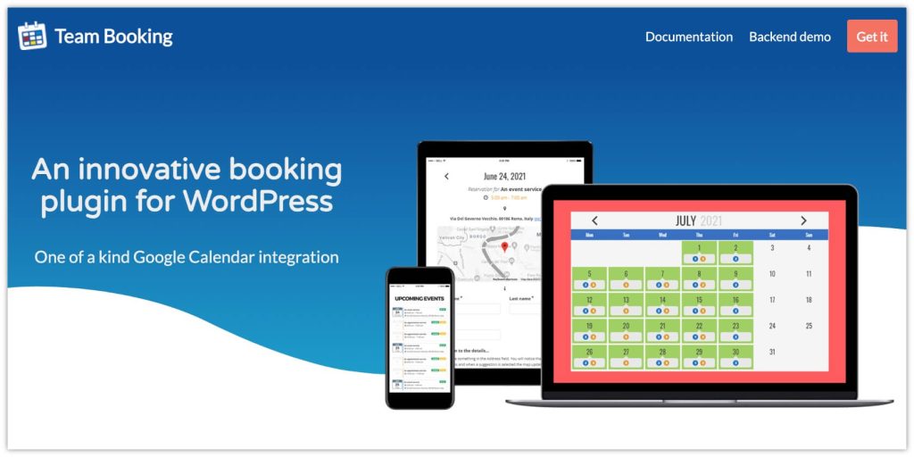 15 個最佳 WordPress 預訂插件來運行您的業務約會 13 Team Booking Plugin – WordPress Booking System