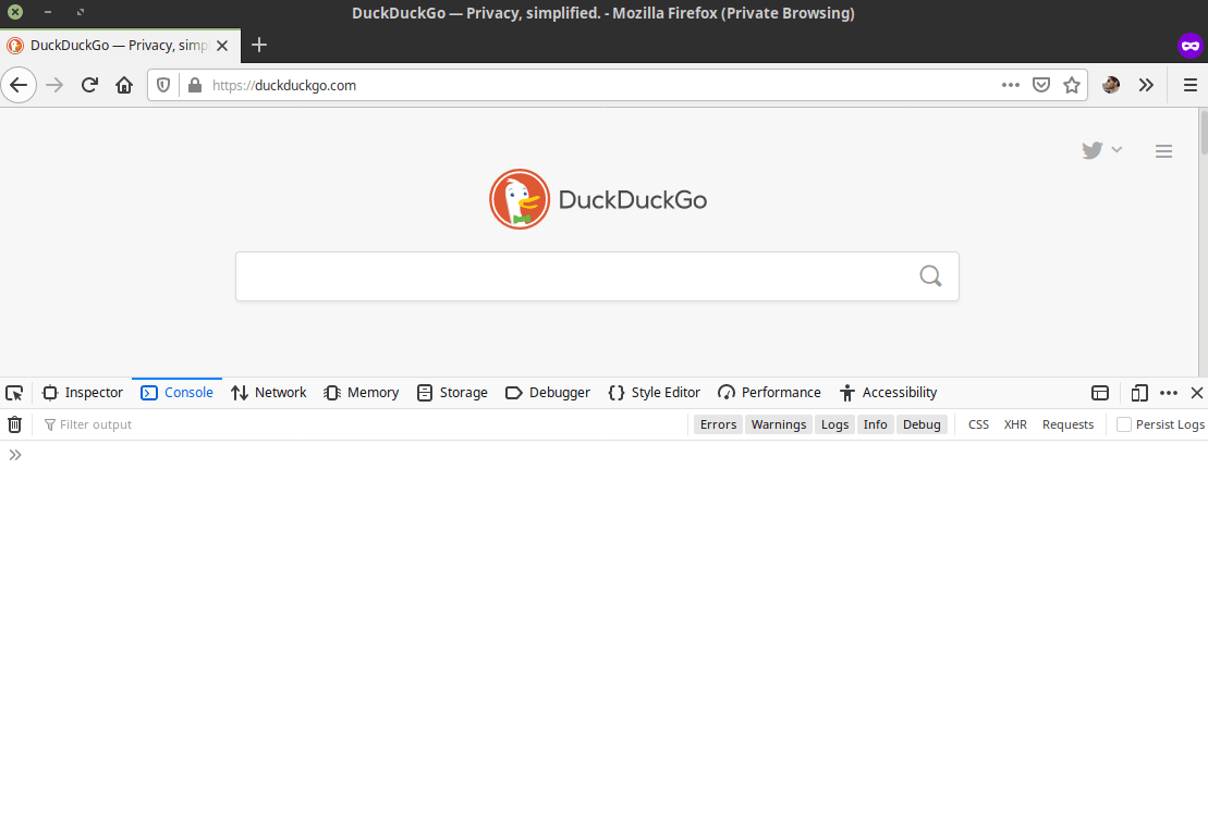 Firefox의 JavaScript 콘솔