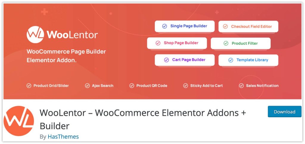 Top 15 najlepszych dodatków do Elementora dla Twojej witryny WordPress 8 WooLentor – WooCommerce Elementor Addons + Builder