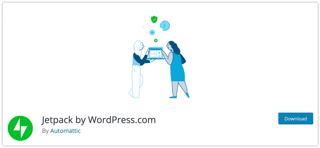 20 個最流行的 WordPress 插件(下載次數最多的插件)2 JetPack plugin