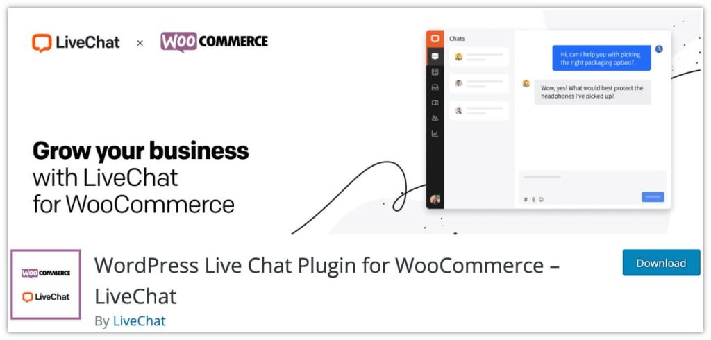 LiveChat Plugin for WooCommerce
