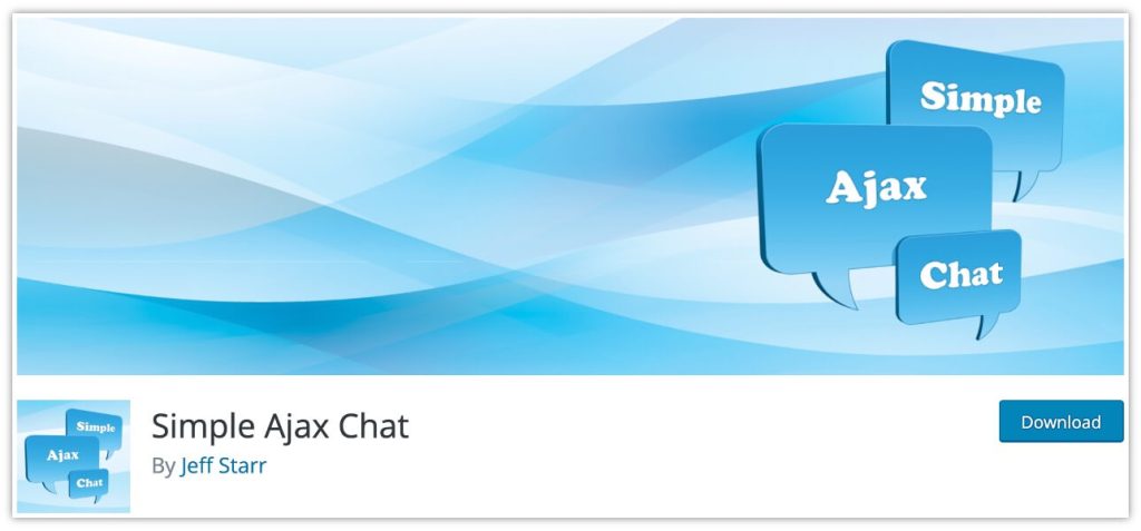 Simple Ajax Chat Plugin