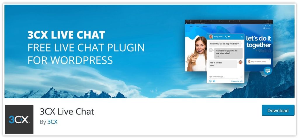 3CX Live Chat Plugin
