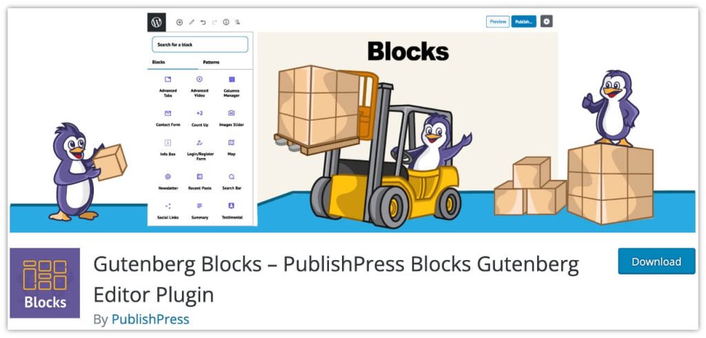 15 Plugin Blok Gutenberg Terbaik untuk Situs WordPress Anda PublishPress Gutenberg Blocks Plugin