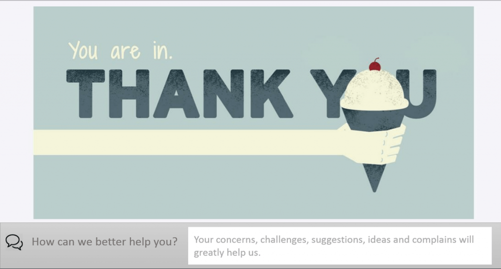 Gracias pruebas A/B alternativa B.