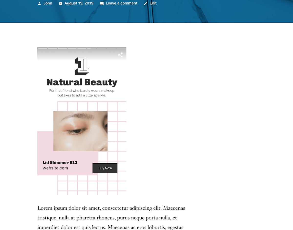 تمت إضافة قصص الويب من Google في WordPress مع قالب خاص لـ Gutenberg.
