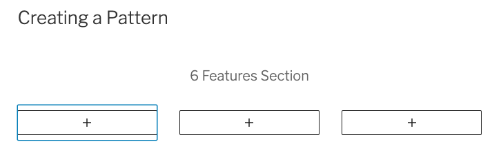Membuat set blok yang akan membentuk pola saya.