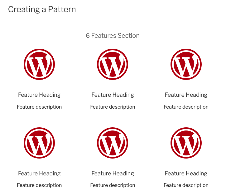 Set balok yang akan membentuk pola baru saya.