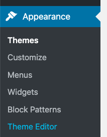 Menu plugin CoBlocks